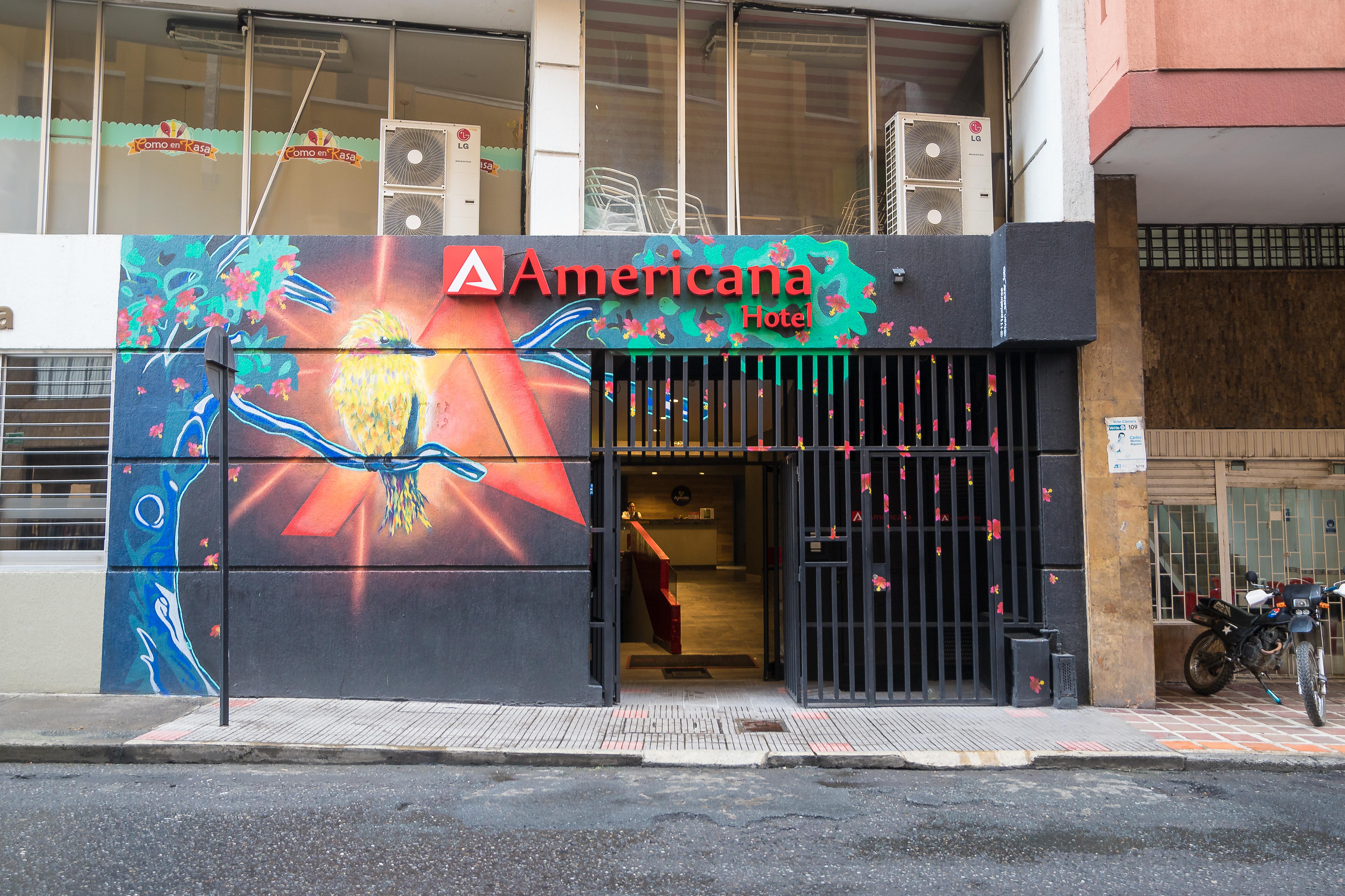 Hotel Americana Cali Buitenkant foto